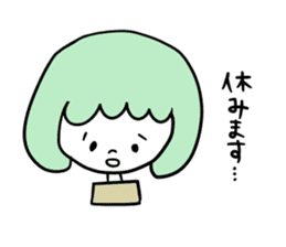 Anemia women sticker #4310414