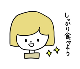 Anemia women sticker #4310419