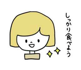 Anemia women sticker #4310419