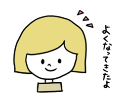 Anemia women sticker #4310421