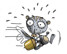 ELEGANT KIIMO Squirrel 2 sticker #4310705