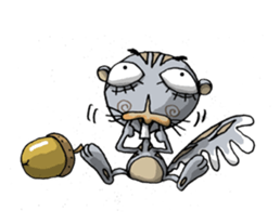 ELEGANT KIIMO Squirrel 2 sticker #4310707