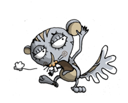 ELEGANT KIIMO Squirrel 2 sticker #4310708