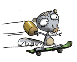 ELEGANT KIIMO Squirrel 2 sticker #4310709