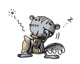ELEGANT KIIMO Squirrel 2 sticker #4310711