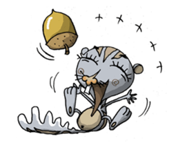 ELEGANT KIIMO Squirrel 2 sticker #4310713