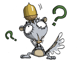 ELEGANT KIIMO Squirrel 2 sticker #4310716