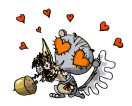 ELEGANT KIIMO Squirrel 2 sticker #4310717