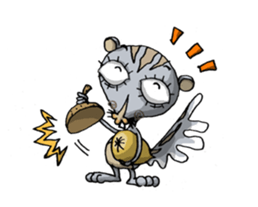 ELEGANT KIIMO Squirrel 2 sticker #4310718