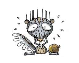 ELEGANT KIIMO Squirrel 2 sticker #4310719