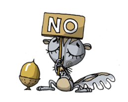 ELEGANT KIIMO Squirrel 2 sticker #4310721