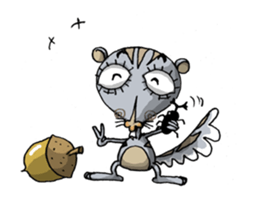 ELEGANT KIIMO Squirrel 2 sticker #4310722