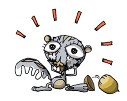 ELEGANT KIIMO Squirrel 2 sticker #4310723