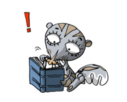 ELEGANT KIIMO Squirrel 2 sticker #4310724