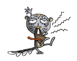 ELEGANT KIIMO Squirrel 2 sticker #4310725