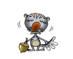 ELEGANT KIIMO Squirrel 2 sticker #4310726