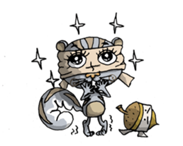 ELEGANT KIIMO Squirrel 2 sticker #4310729