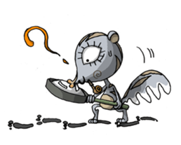 ELEGANT KIIMO Squirrel 2 sticker #4310730