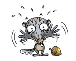 ELEGANT KIIMO Squirrel 2 sticker #4310733