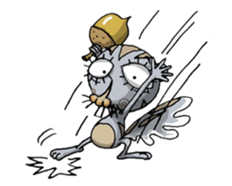 ELEGANT KIIMO Squirrel 2 sticker #4310735