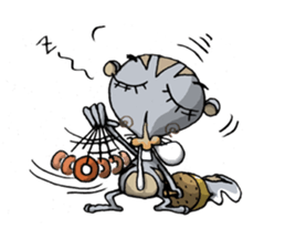 ELEGANT KIIMO Squirrel 2 sticker #4310736