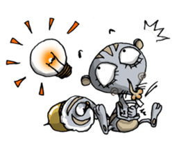 ELEGANT KIIMO Squirrel 2 sticker #4310737