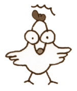 Playful Pretty CHICKEN & CHICK sticker #4311413