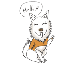 Happy life for Hearing dogs sticker #4311608