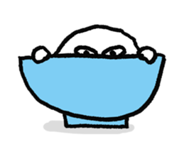 Gohan(Rice) sticker 2 sticker #4312133