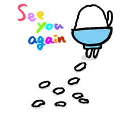 Gohan(Rice) sticker 2 sticker #4312143