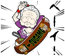 GRANDMOTHER-chan2 sticker #4312423