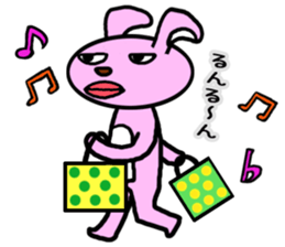 Everyone loves rabbit sticker #4313280