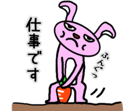 Everyone loves rabbit sticker #4313289