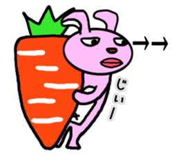 Everyone loves rabbit sticker #4313292