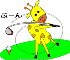 mail with animals sticker #4315075