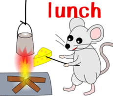 mail with animals sticker #4315080