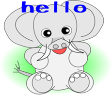 mail with animals sticker #4315082