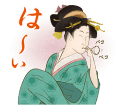 Interesting Ukiyo-e art_No.2 sticker #4315420