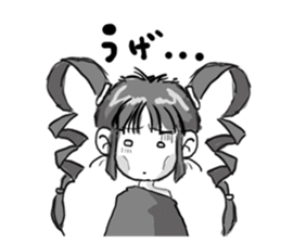 Abari-ko chan Ver.1.0 sticker #4315512