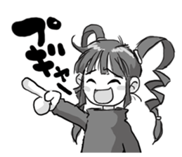 Abari-ko chan Ver.1.0 sticker #4315513