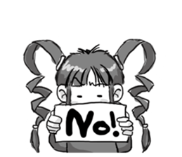 Abari-ko chan Ver.1.0 sticker #4315541