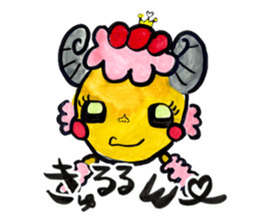 Kyururun sheep sticker #4315551