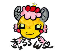 Kyururun sheep sticker #4315551