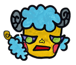 Kyururun sheep sticker #4315576