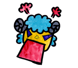 Kyururun sheep sticker #4315581