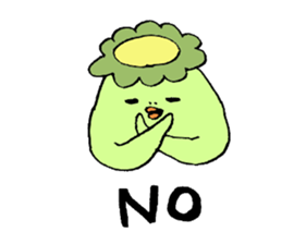 A kappa and cat sticker #4315994