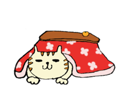 A kappa and cat sticker #4316008