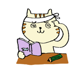 A kappa and cat sticker #4316018