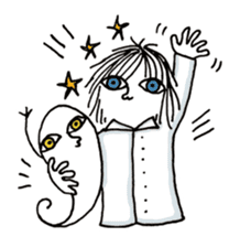 rot-chan & spook sticker #4316575
