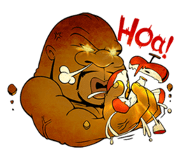 "Bob" Sapp sticker #4316782